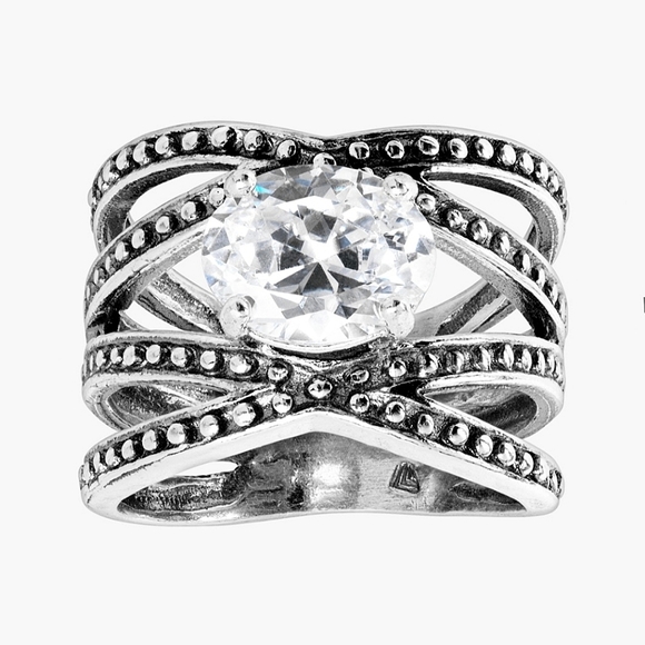 Silpada Southern Star CZ Ring - Picture 1 of 3